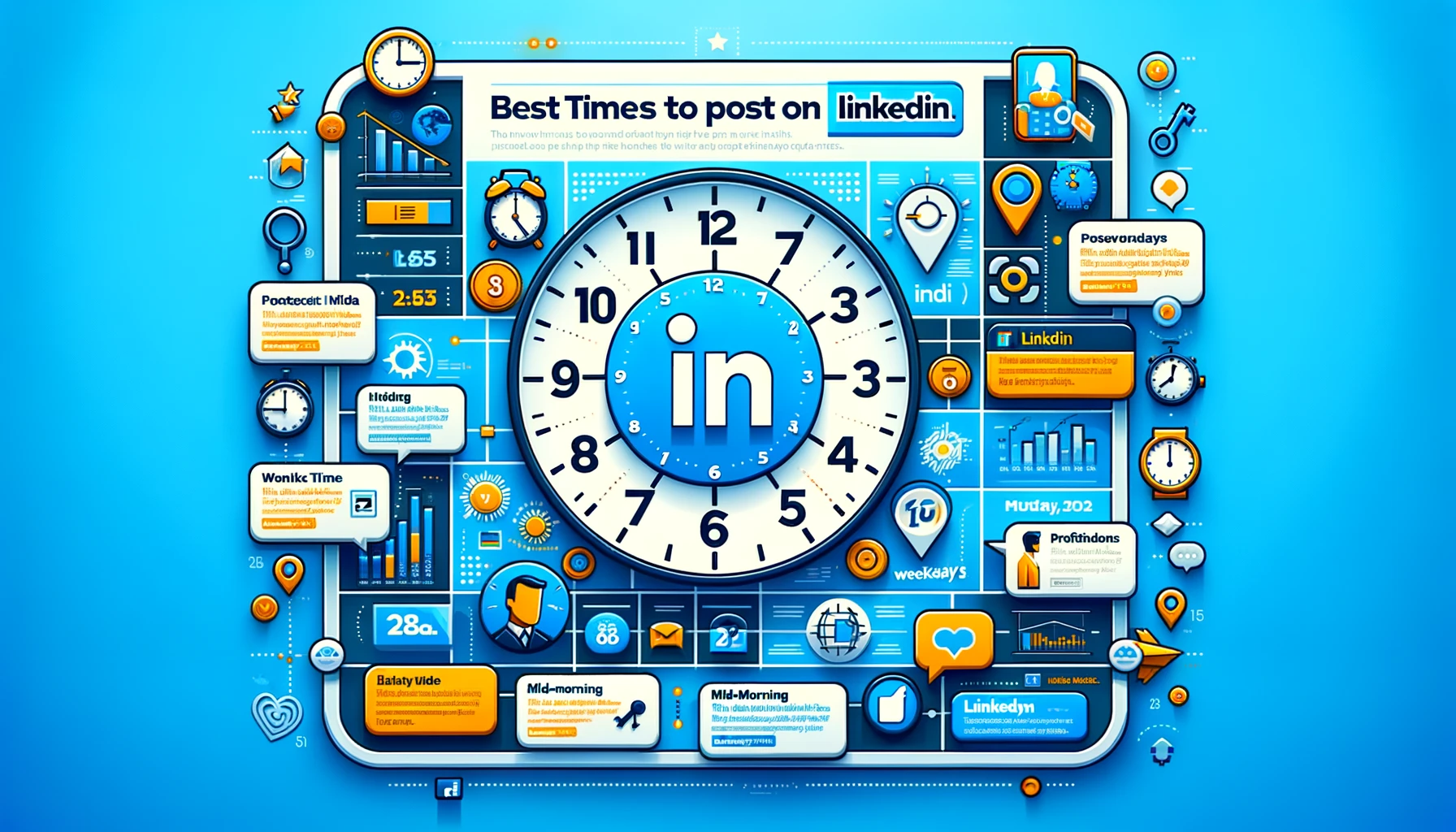 Optimale Tijden om te Posten op LinkedIn